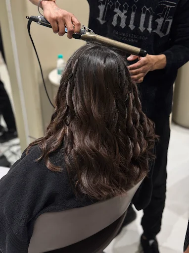 Hairstyle transformation result